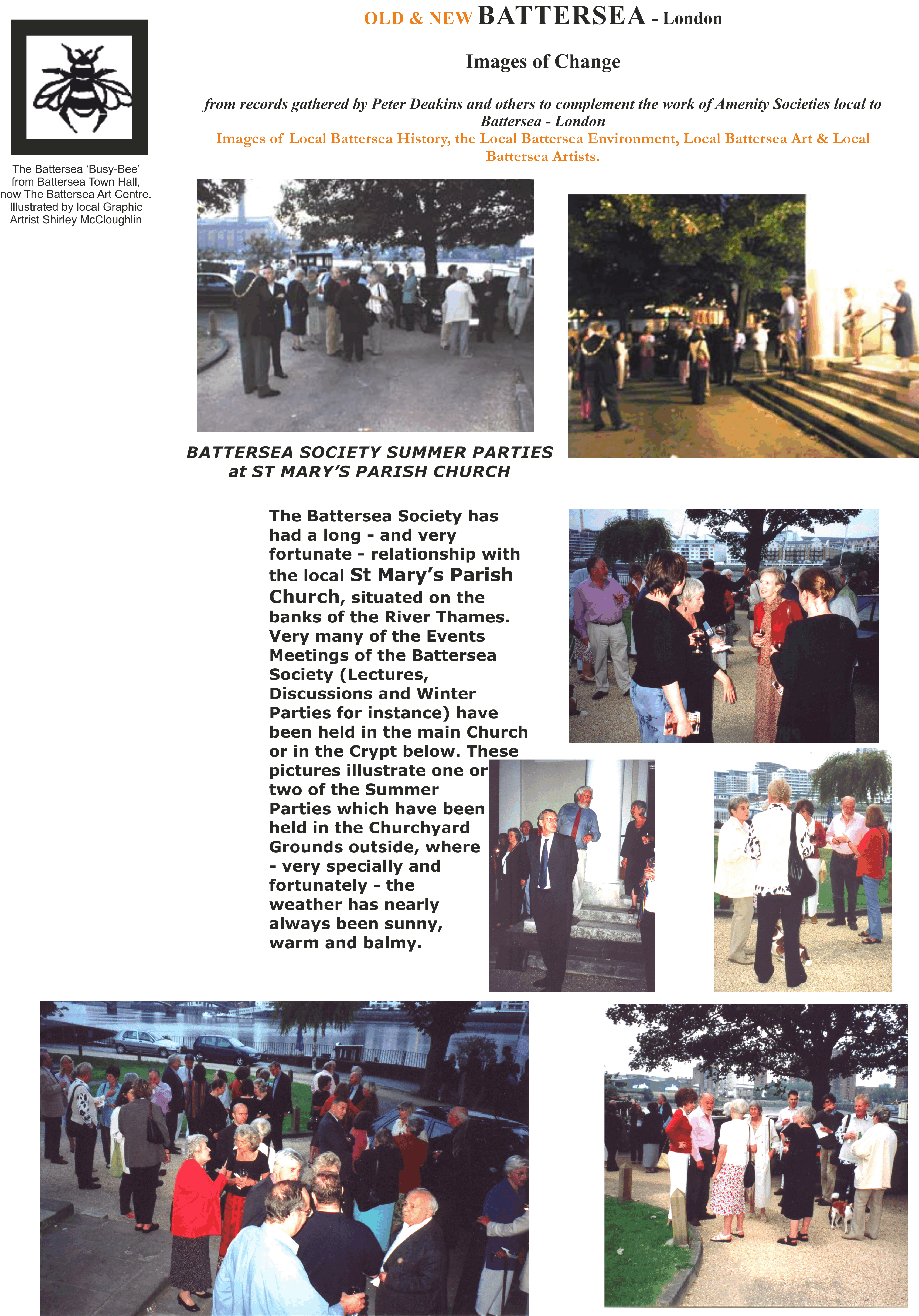 Battersea Society-Summer Parties